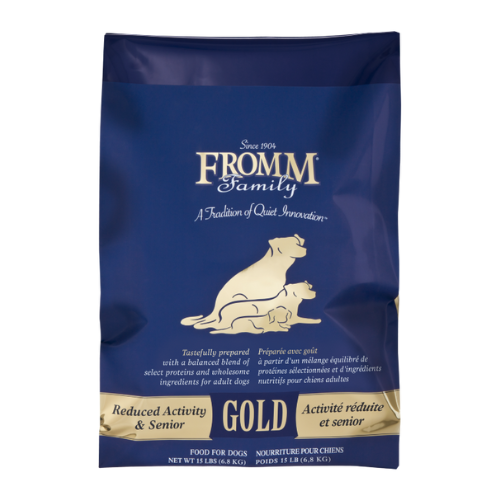 Fromm Gold Senior Dog Reduced Activity 15#