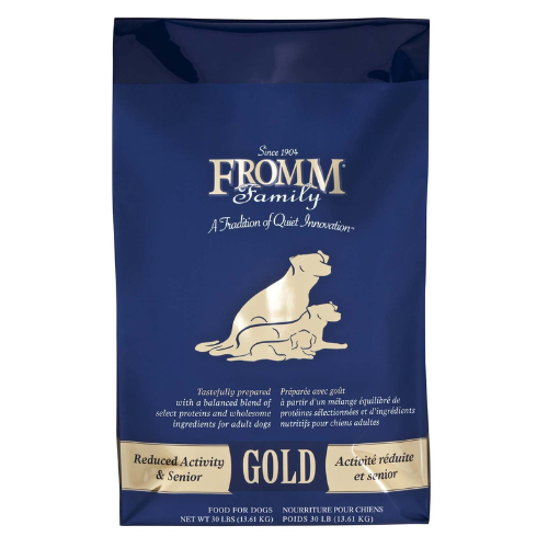 Fromm Gold Senior Dog Reduced Activity 30#
