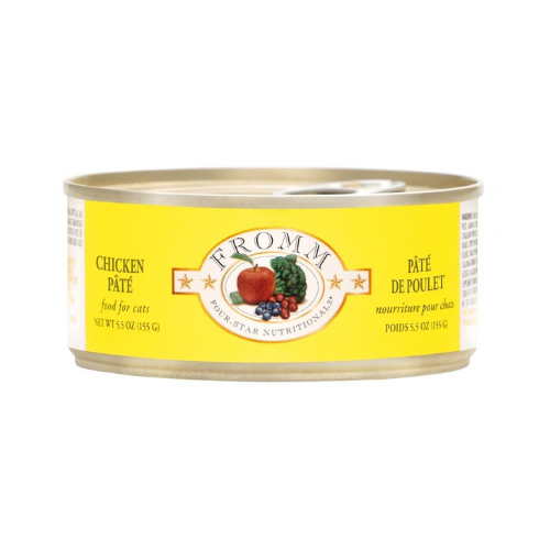 Fromm Four Star Pate Cat Chicken 5.5oz can