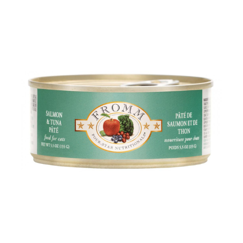 Fromm Four Star Pate Cat Salmon & Tuna 5.5oz can