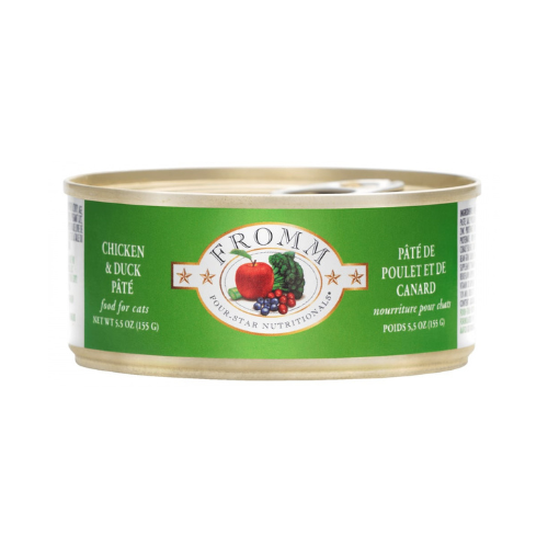 Fromm Four Star Pate Cat Chicken & Duck 5.5oz can