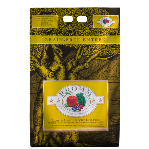 Fromm Four Star Dog Lamb & Lentil Grain Free 12#