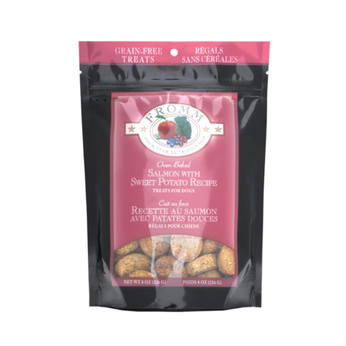 Fromm Four Star Dog Treats Salmon with Sweet Potato 8oz