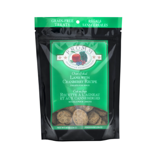 Fromm Four Star Dog Treats lamb with Cranberry 8oz