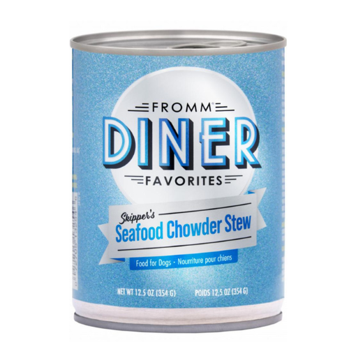 Fromm Dog Food Diner Favorites Skipper's Seafood Chowder Stew Can 12.5oz