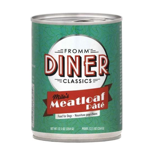 Fromm Diner Classics Dog Milo's Meatloaf Pate 12.5oz Can