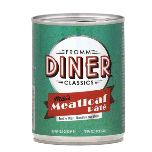 Fromm Dog Food Diner Classic Milos Meatloaf Pate Can 12.5oz