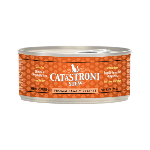 Fromm Cat Food Catastroni Chicken & Vegetable Stew Can 5.5oz