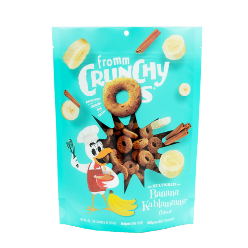 Fromm Crunchy Os Dog Treats Banana Kablammas 6oz