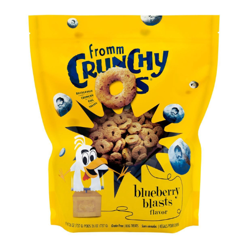 Fromm Crunchy Os Dog Treats Blueberry Blasts 26oz