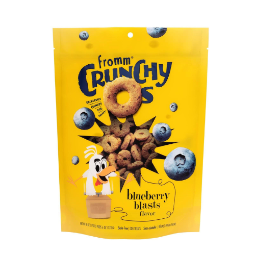 Fromm Crunchy Os Dog Treats Blueberry Blasts 6oz