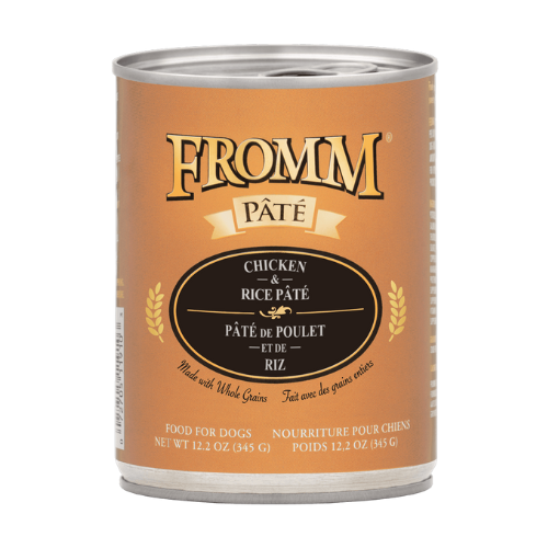 Fromm Pate Dog Chicken & Rice 12.2oz can