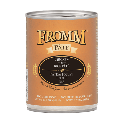 Fromm Dog Chicken & Rice Pate 12.2oz Can