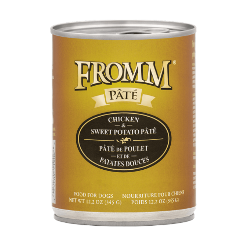 Fromm Dog Chicken & Sweet Potato Pate 12.2oz Can