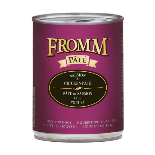 Fromm Dog Salmon & Chicken Pate 12.2oz Can
