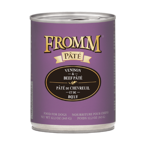 Fromm Dog Venison & Beef Pate 12.2oz Can