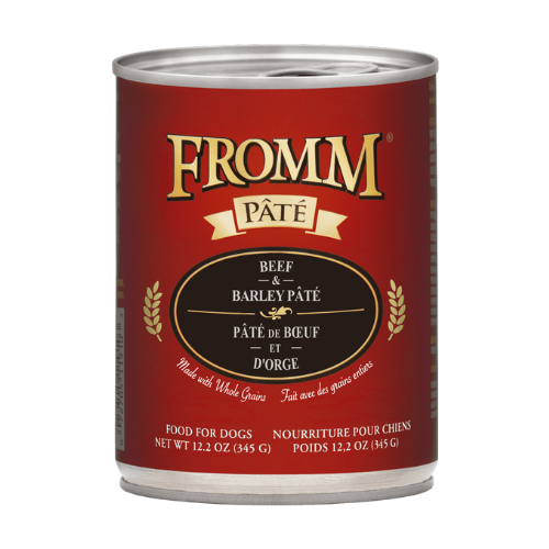 Fromm Dog Beef & Barley Pate 12.2oz Can