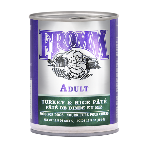 Fromm Classic Dog Turkey & Rice Pate 12.5oz Can