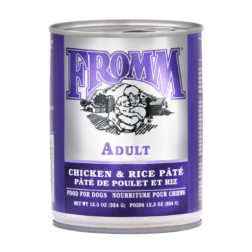 Fromm Classic Dog Chicken & Rice Pate 12.5oz Can