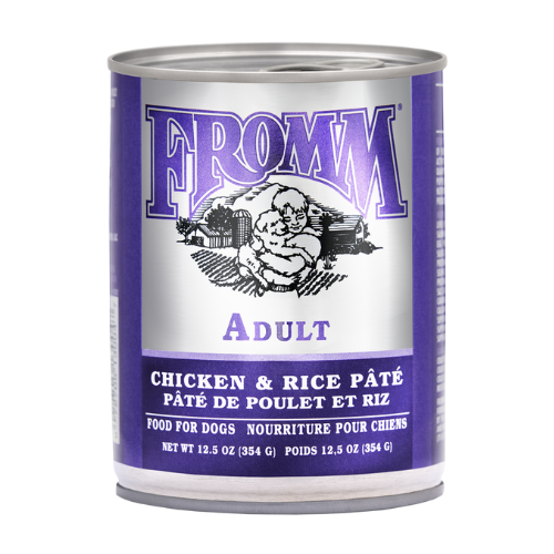 Fromm Classic Dog Food Chicken & Rice Pate Can 12.5oz