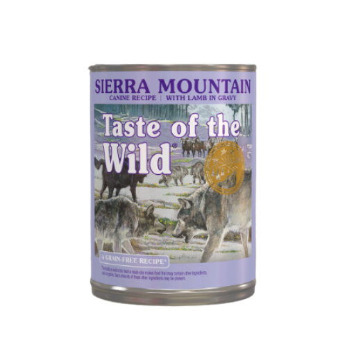 Taste of the Wild Dog Grain Free Sierra Mountain Lamb 13.2oz Can