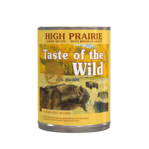 Taste of the Wild Dog Grain Free High Prairie Bison & Venison 13.2oz can