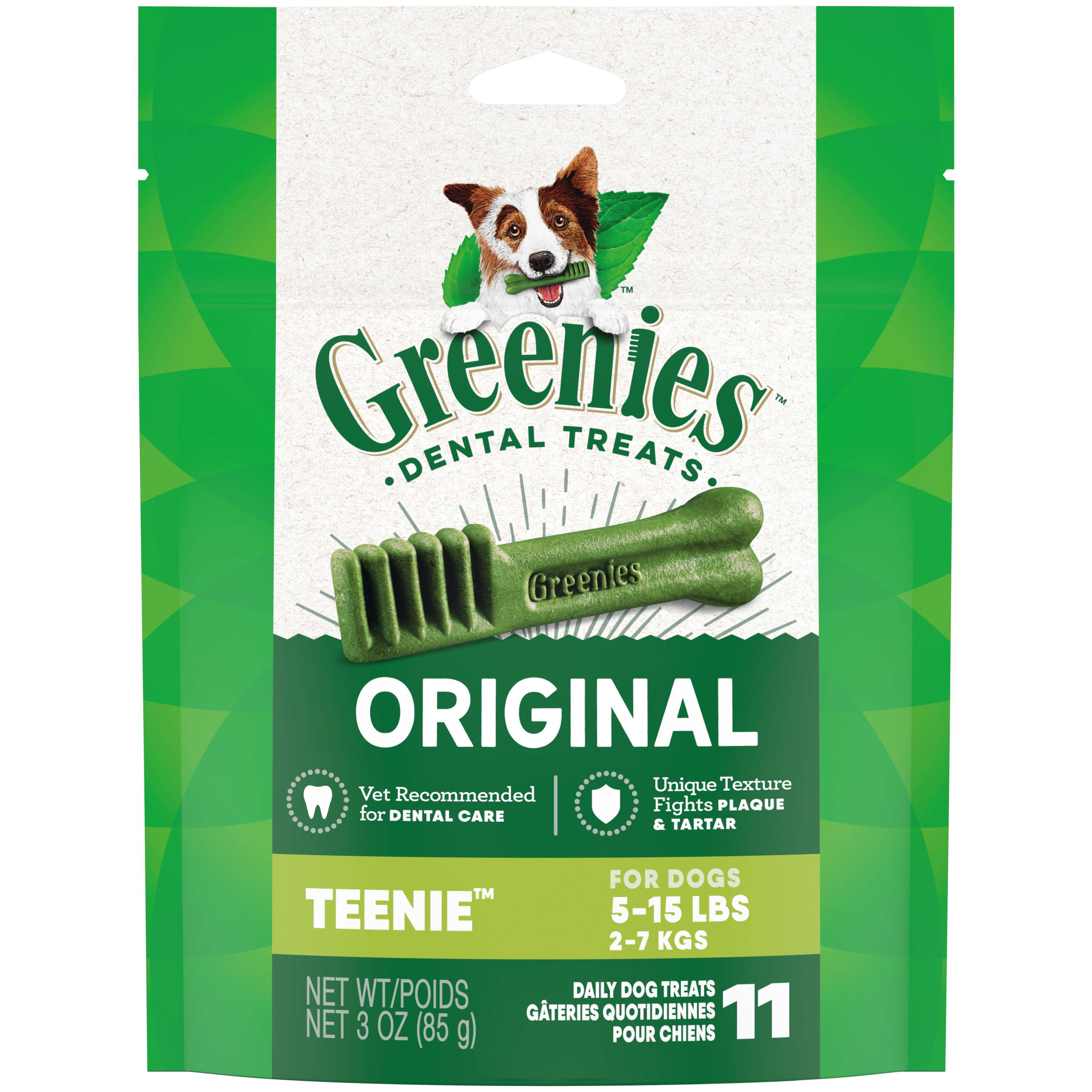 Greenies Dental Dog Treats Entry Pack Teenie 3oz