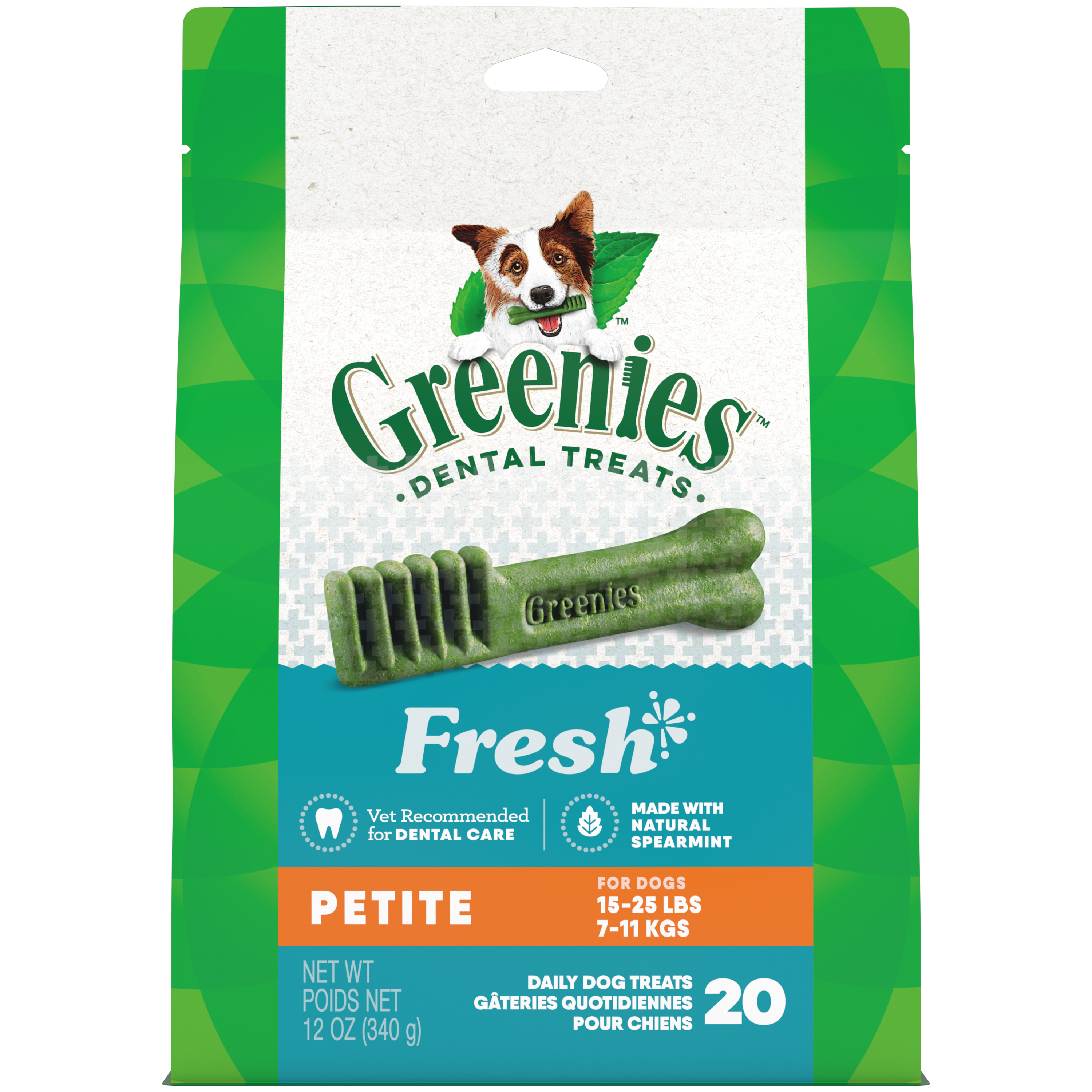 GREENIES MINT TREAT PK PT 12OZ