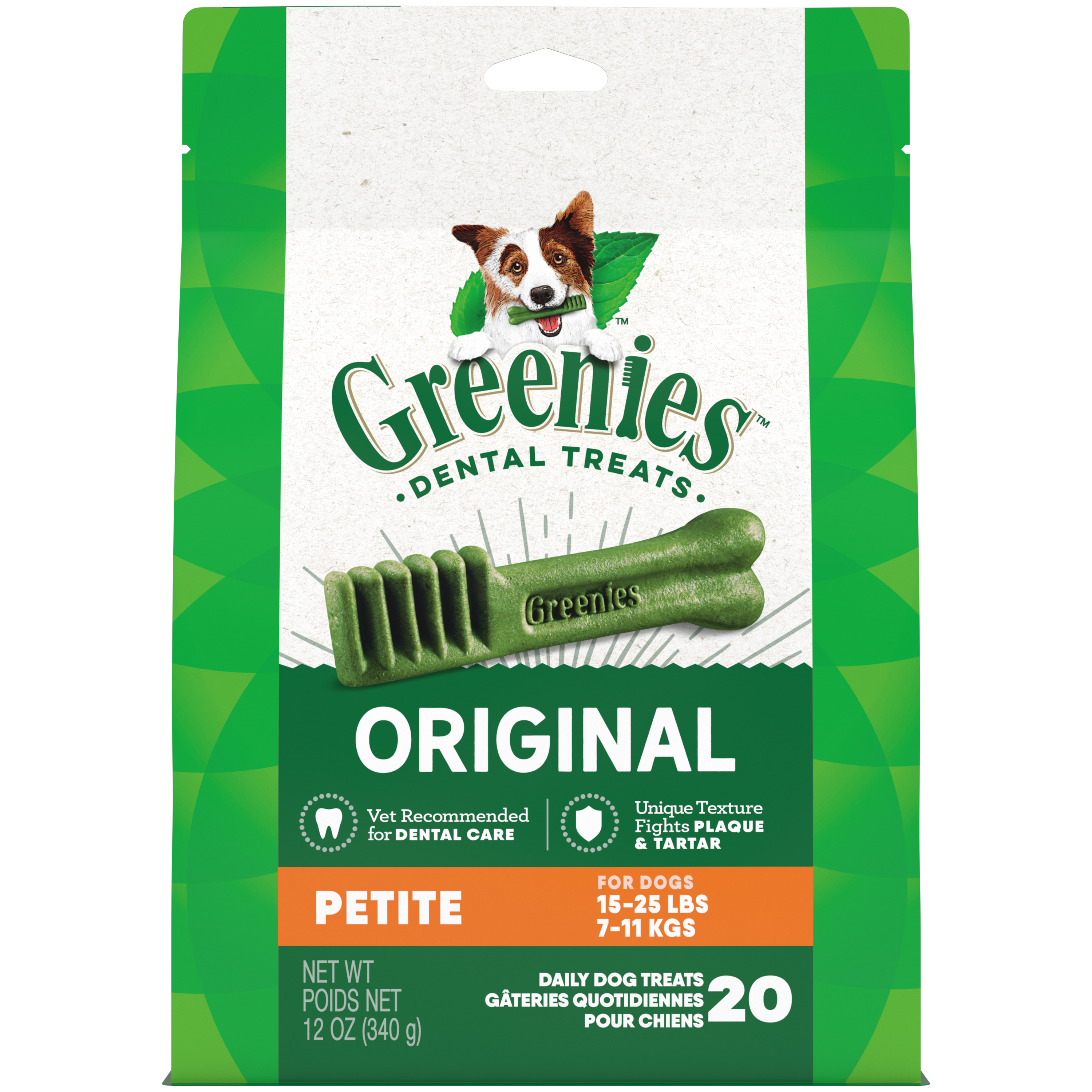 Greenies Dental Dog Treats Pack Petite 12oz