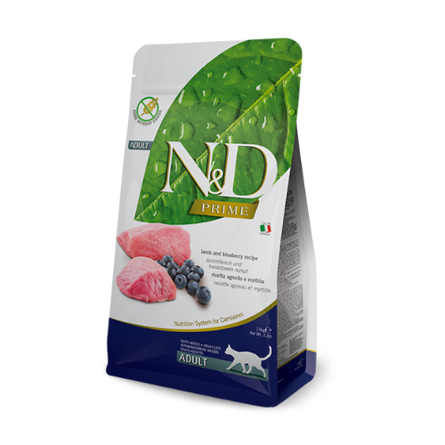 Farmina Prime Cat Grain Free Lamb & Blueberry 3.3#
