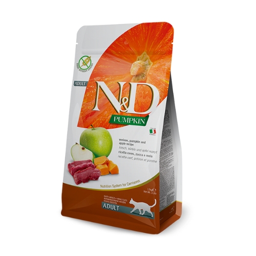 Farmina Cat Grain Free Venison Pumpkin & Apple 3.3#