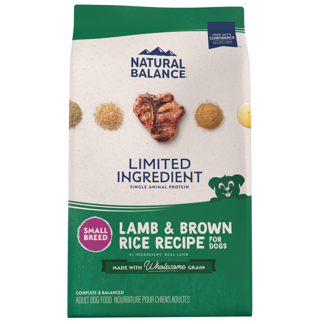 Natural Balance Dog Limited Ingredient Diet Small Bite Lamb & Rice 4#