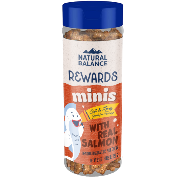 Natural Balance Dog Treats Limited Ingredient Mini Rewards Salmon 5.3oz