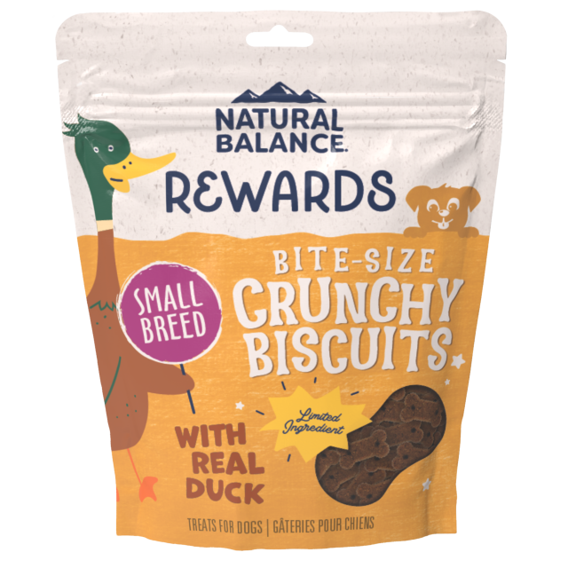 Natural Balance Small Breed Dog Treats Limited Ingredient Duck & Potato 8oz