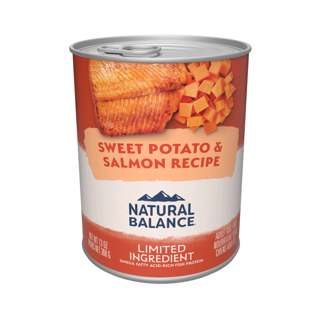 Natural Balance Dog Limited Ingredient Salmon & Sweet Potato 13oz Can