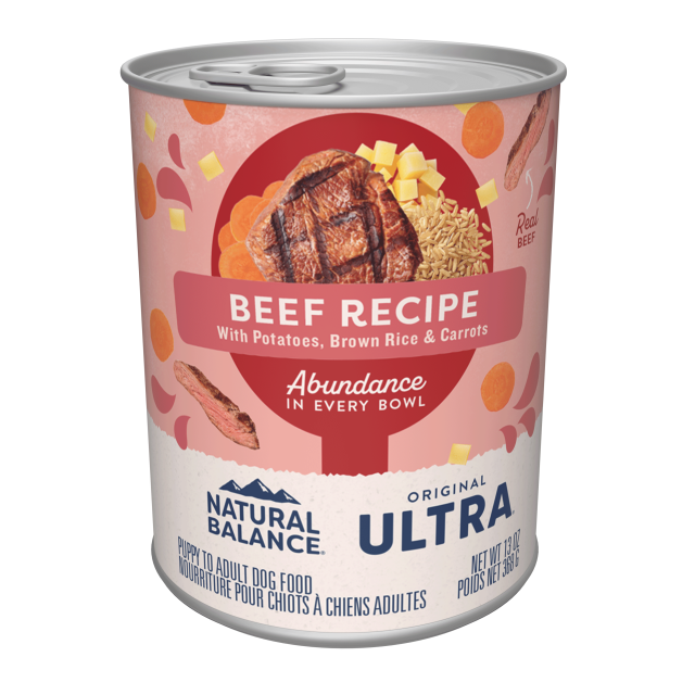 Natural Balance Dog Beef Recipe 13oz Can
