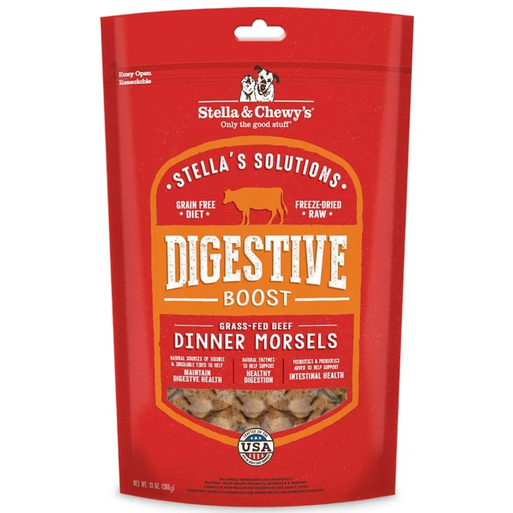 Stella & Chewy's Dog Freeze Dried Raw Digestive Boost Dinner Morsels 13oz