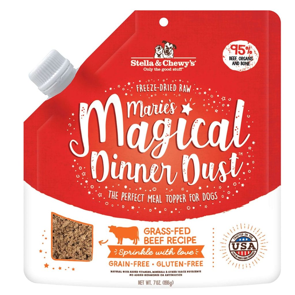 Stella & Chewy's Dog Marie's Magical Dinner Dust Freeze Dried Raw Beef 7oz