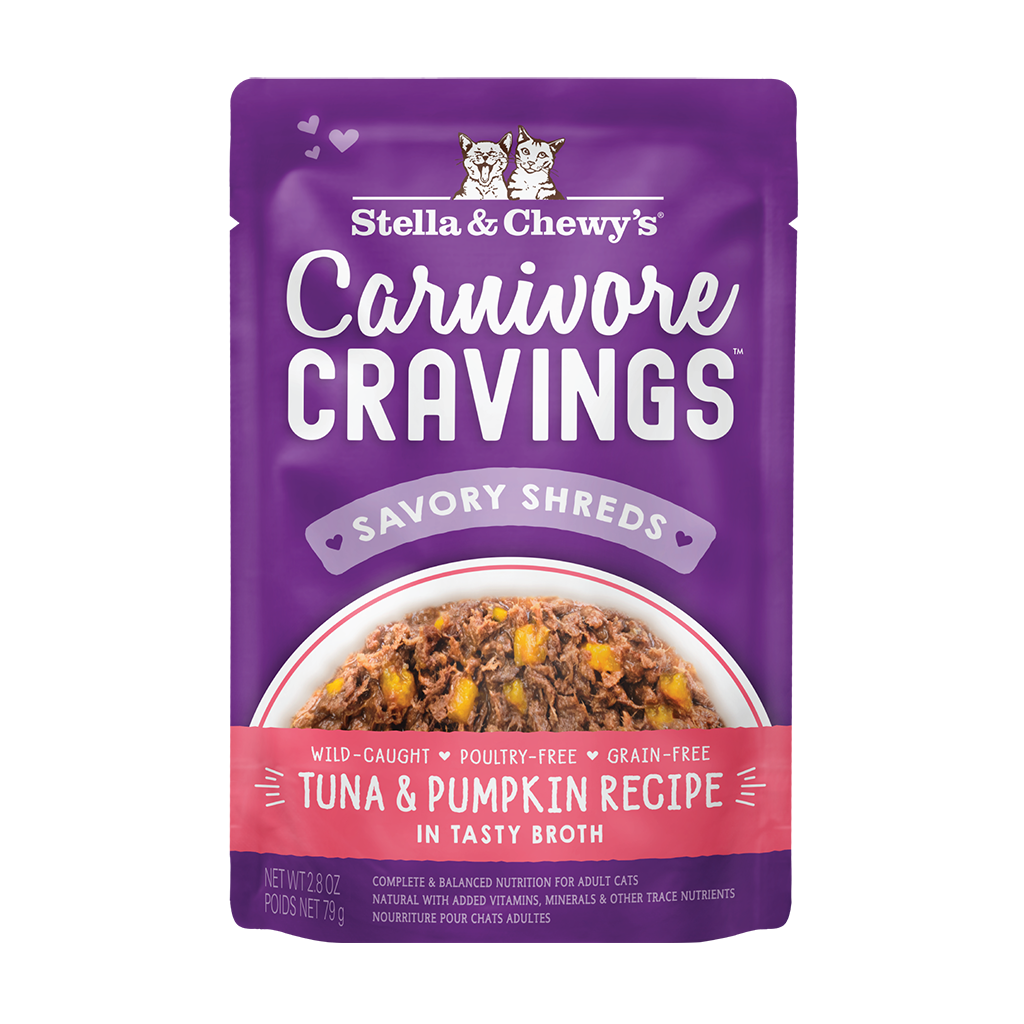 Stella & Chewy's Carnivore Cravings Cat Tuna & Pumpkin 2.8oz