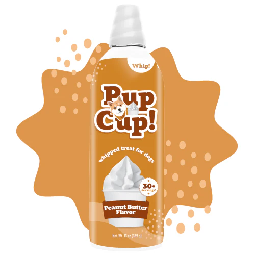 Pup Cup Peanut Butter Whipped Dog Treat 13oz