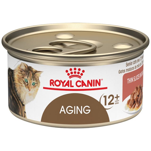 Royal Canin Aging 12+ Cat Thin Slices in Gravy 3oz Can