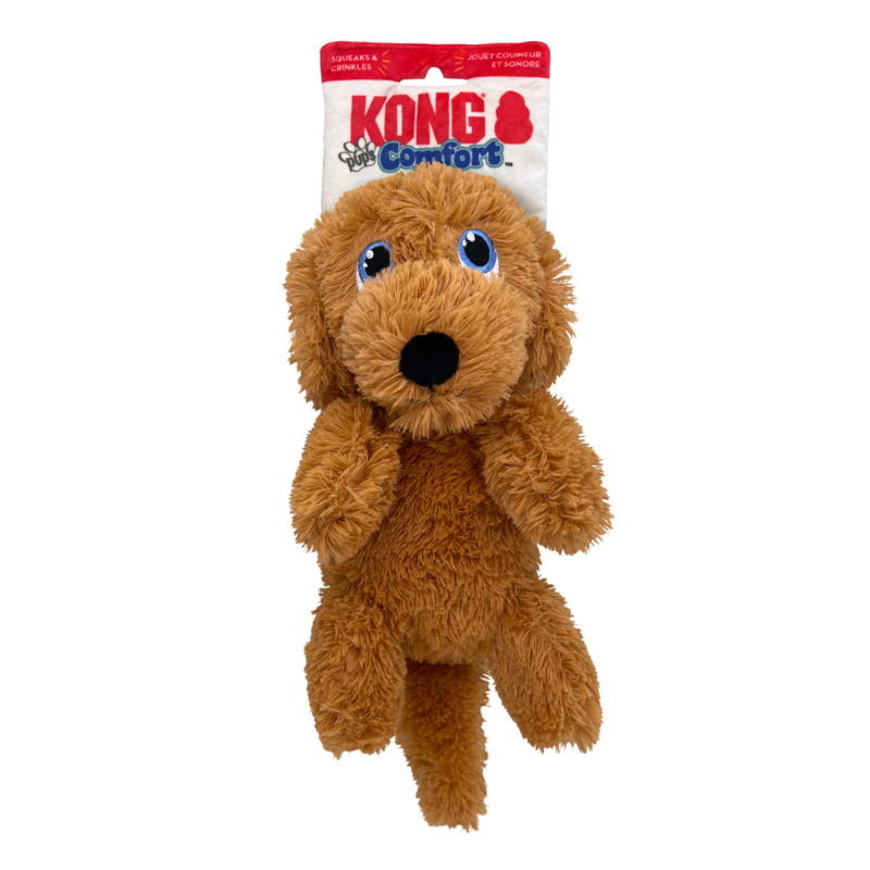 Kong Comfort Pups Dog Toy Goldie Medium