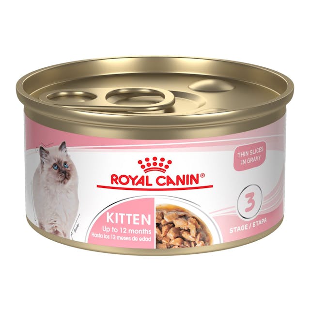 Royal Canin Kitten Thin Slices In Gravy 3oz can