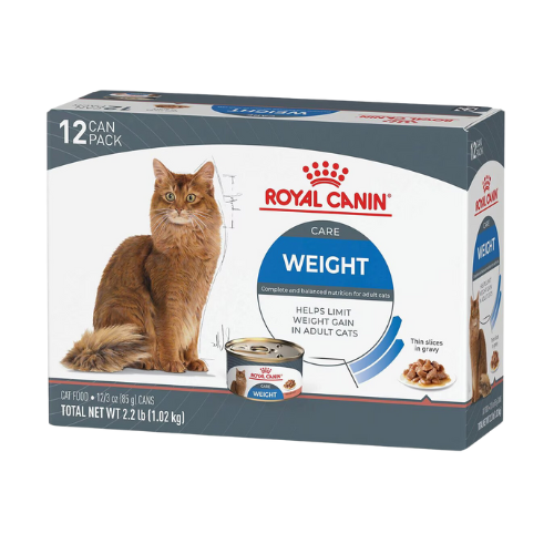 Royal Canin Cat Food Ultra Light Thin Slices in Gravy 3oz 12 Pack