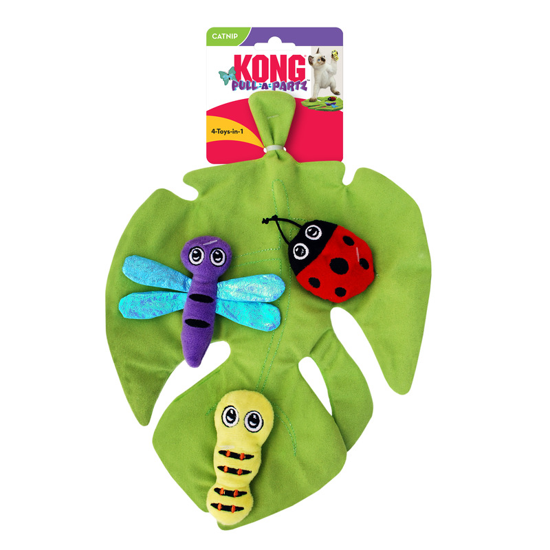 Kong Pull A Partz Bugs Cat Toy