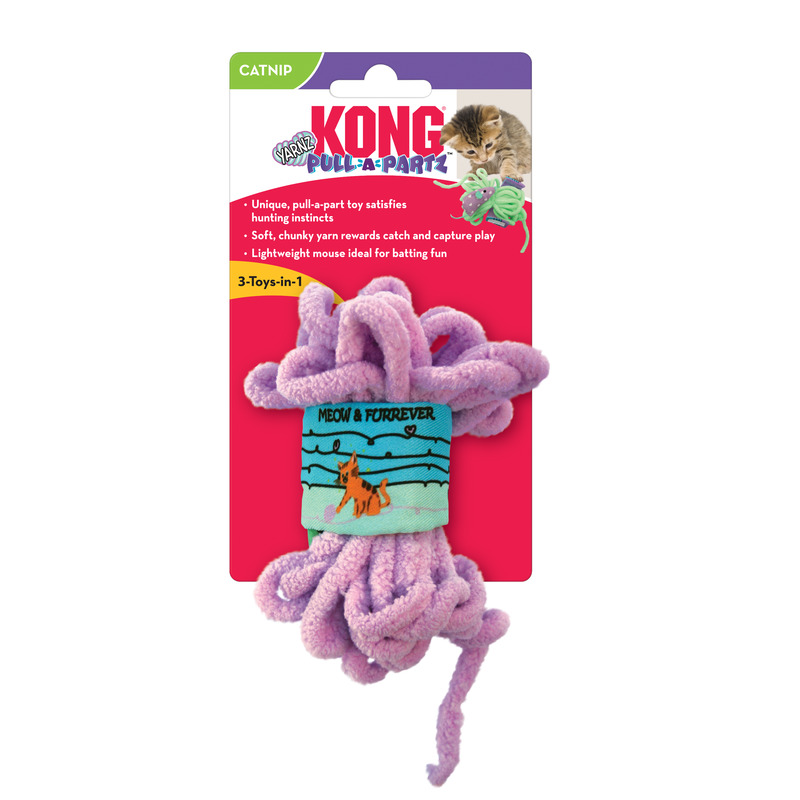 Kong Cat Toy Pull-A-Partz Yarnz