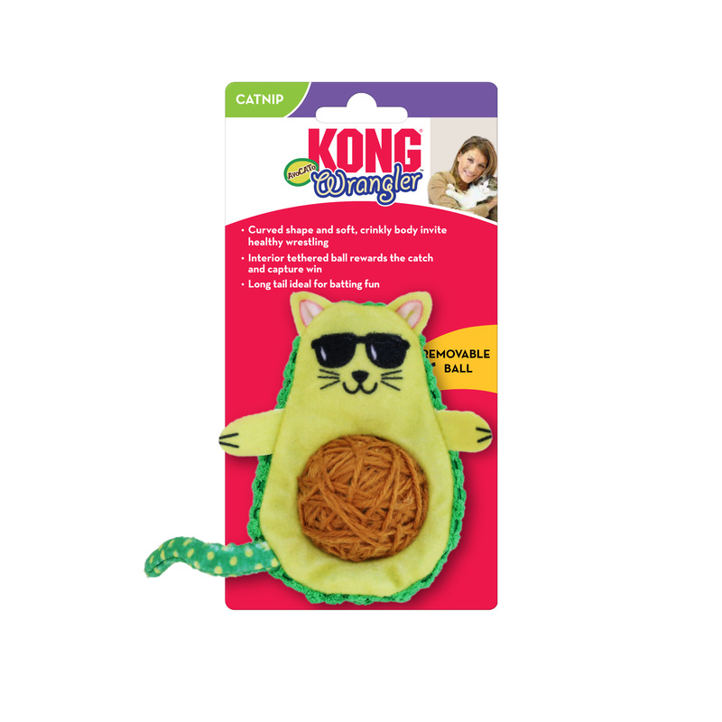 Kong Cat Toy Wrangler Avocato