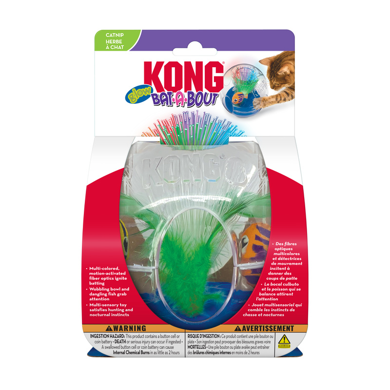 Kong Cat Toy Bat A Bout Aquarium