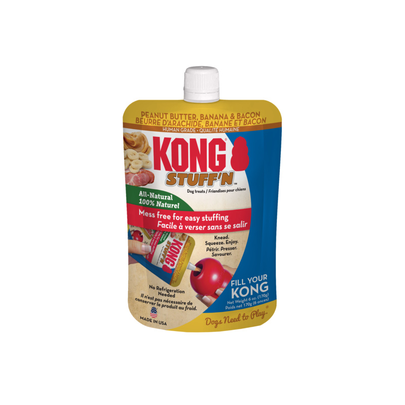 Kong Dog Treats Stuff n' Peanut Butter, Bacon & Banana 6oz