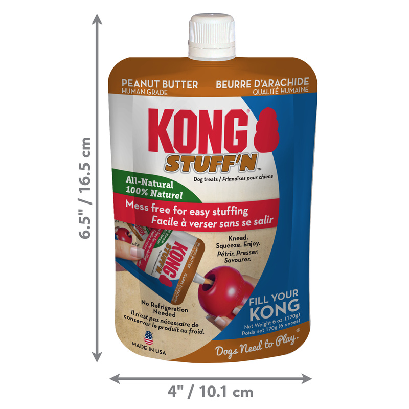 Kong Stuff'n All Natural Peanut Butter 6oz